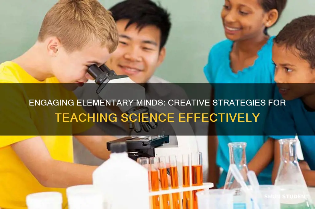 how to teach elementary students science