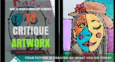 Teaching Young Eyes: How to Guide Elementary Students in Critiquing Art