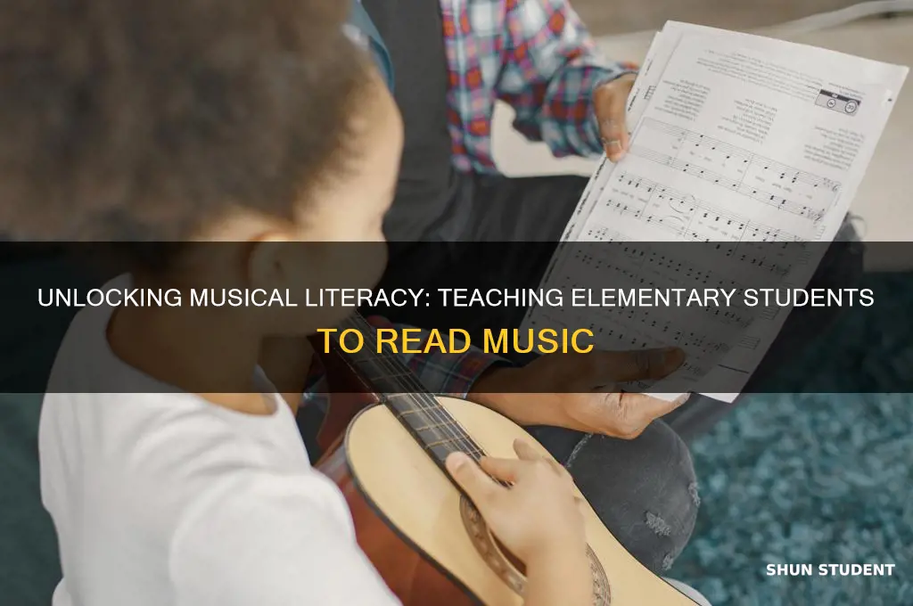 how to teach elementary students to read music