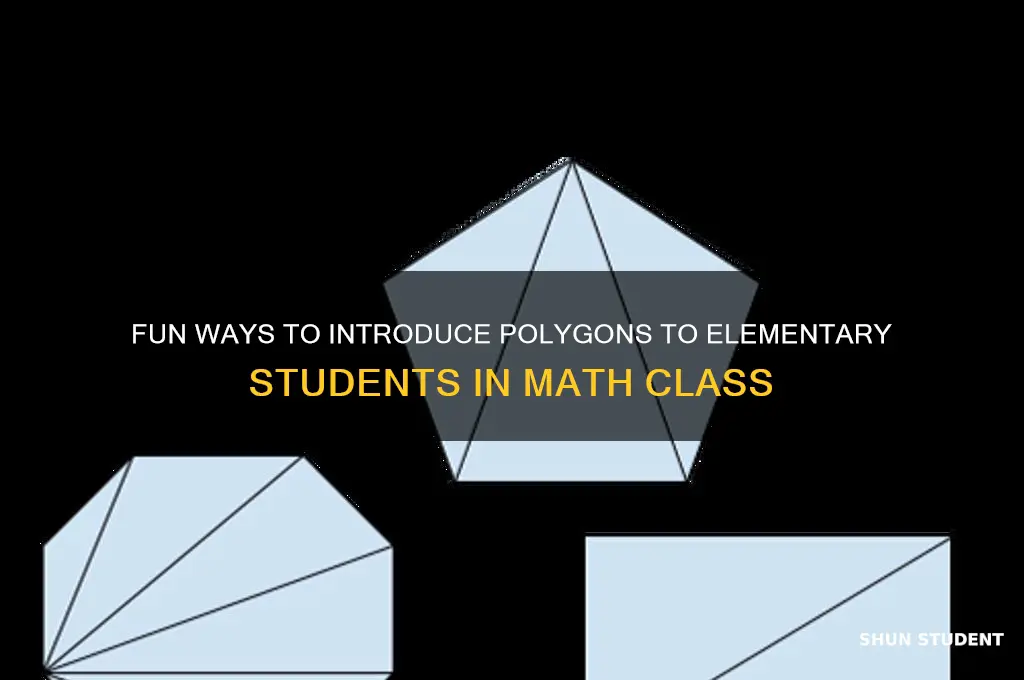 how to teach elementary students what a polygon is