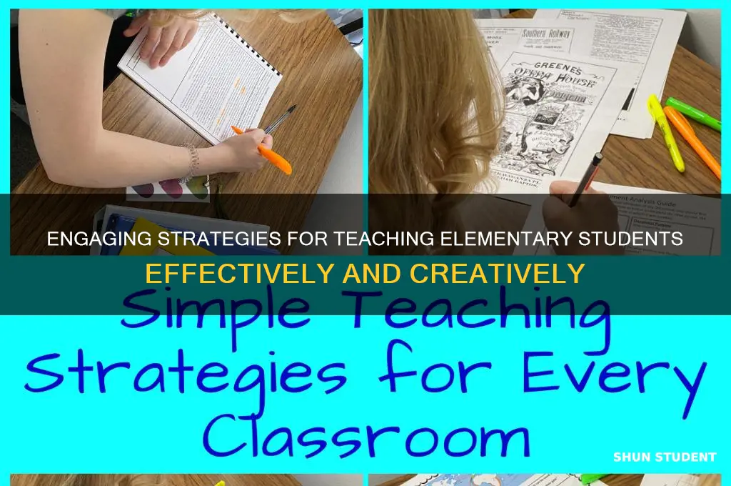 how to teach elementary students