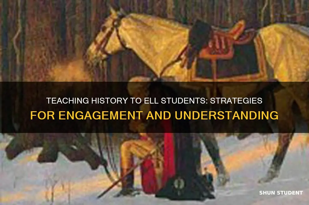 how to teach ell students history