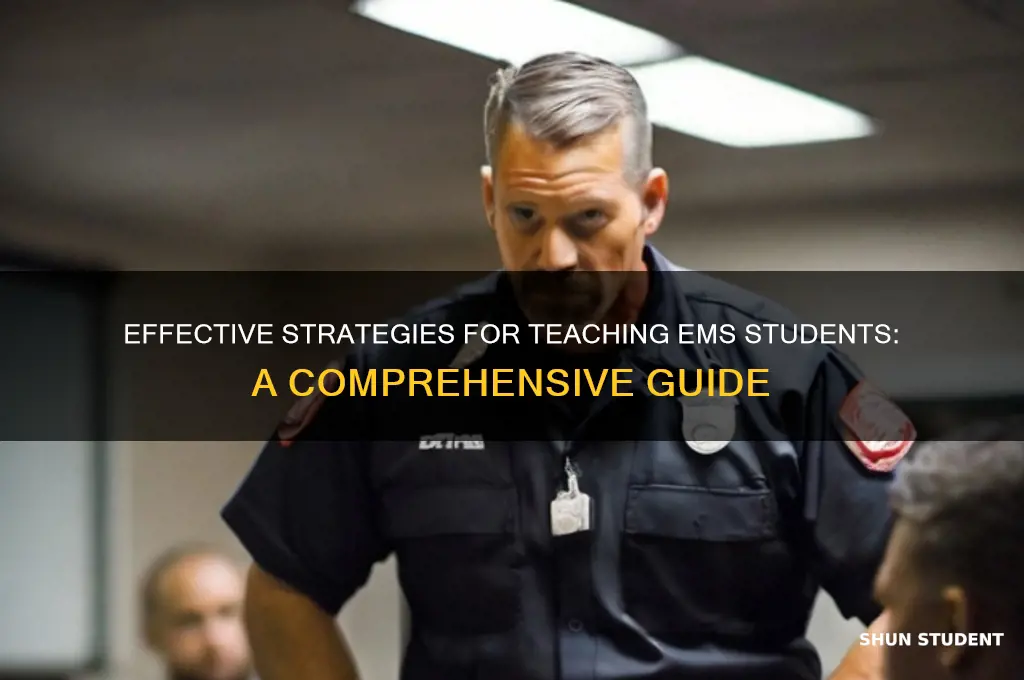 how to teach ems students