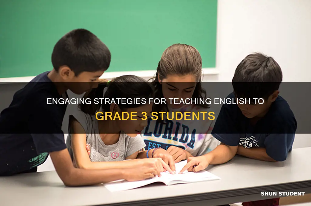 how to teach english for grade 3 students