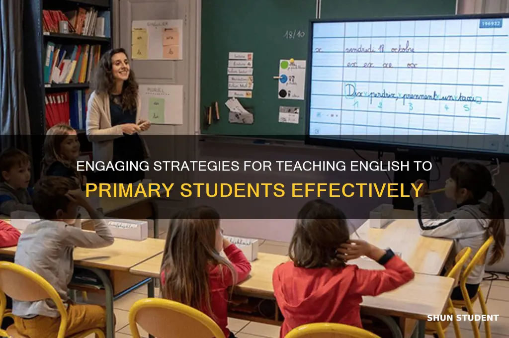 how to teach english for primary students