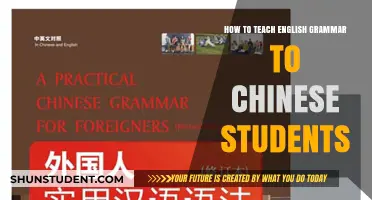 Effective Strategies for Teaching English Grammar to Chinese Learners