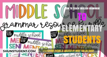Engaging Strategies for Teaching English Grammar to Elementary Learners