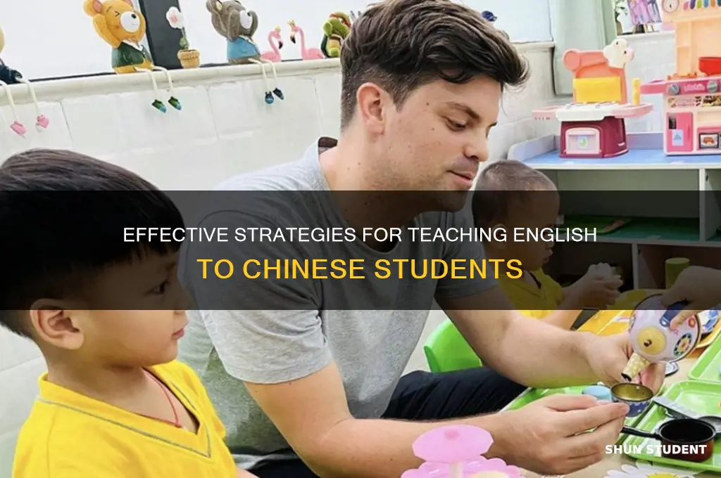 how to teach english to chinese student