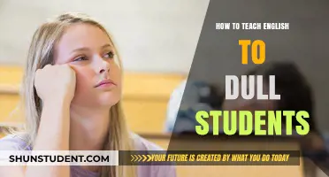 Engaging Dull Students: Effective Strategies to Teach English Successfully