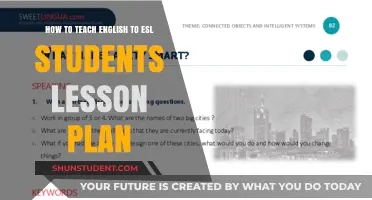 Effective ESL Teaching: Crafting Engaging English Lesson Plans for Students