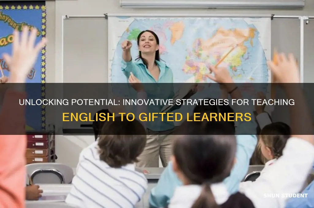 how to teach english to gifted students