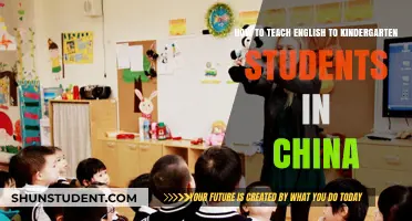 Engaging Methods for Teaching English to Kindergarteners in China