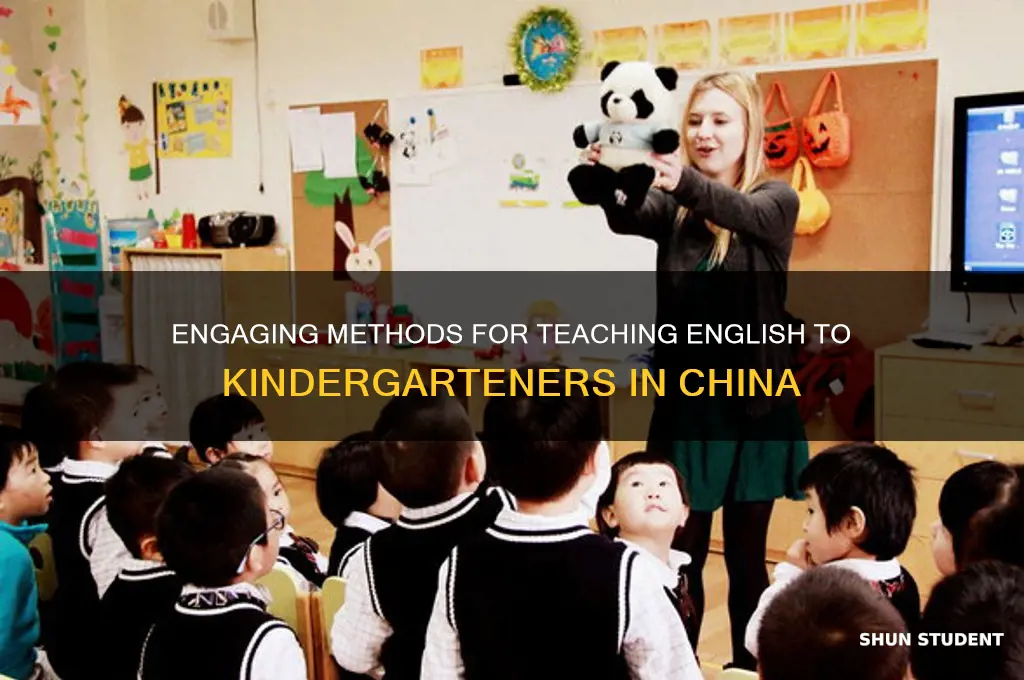 how to teach english to kindergarten students in china