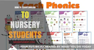 Engaging Methods for Teaching English to Nursery Students Effectively