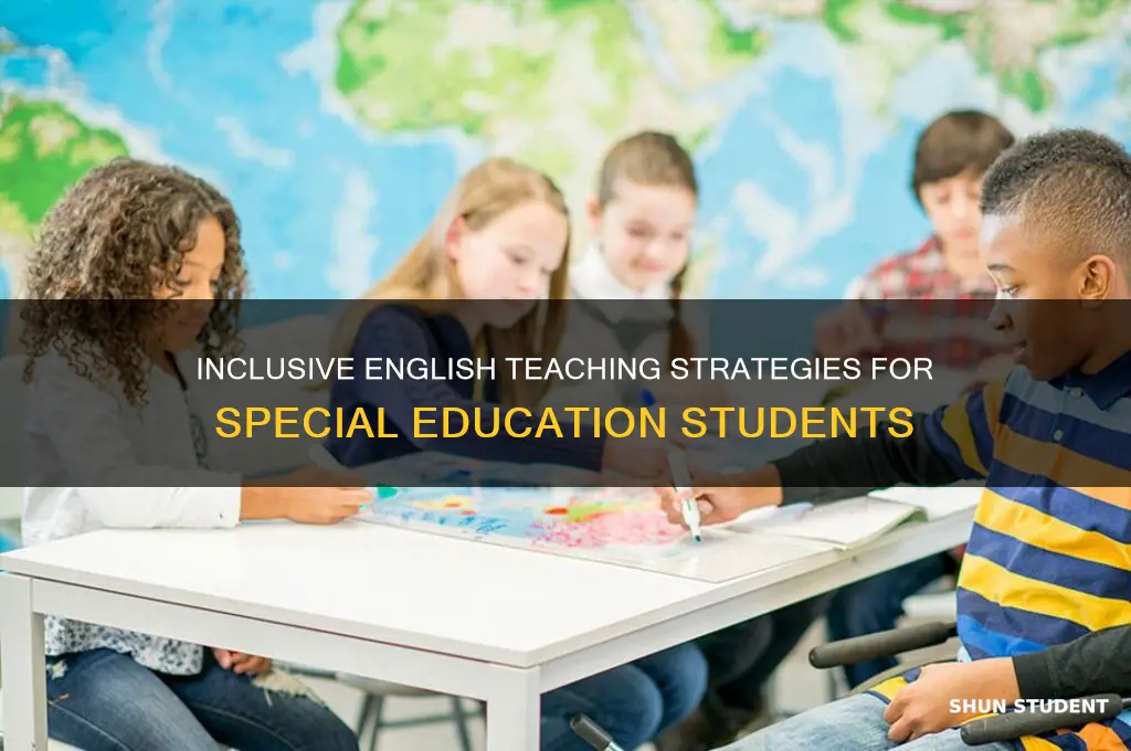 how to teach english to special education students
