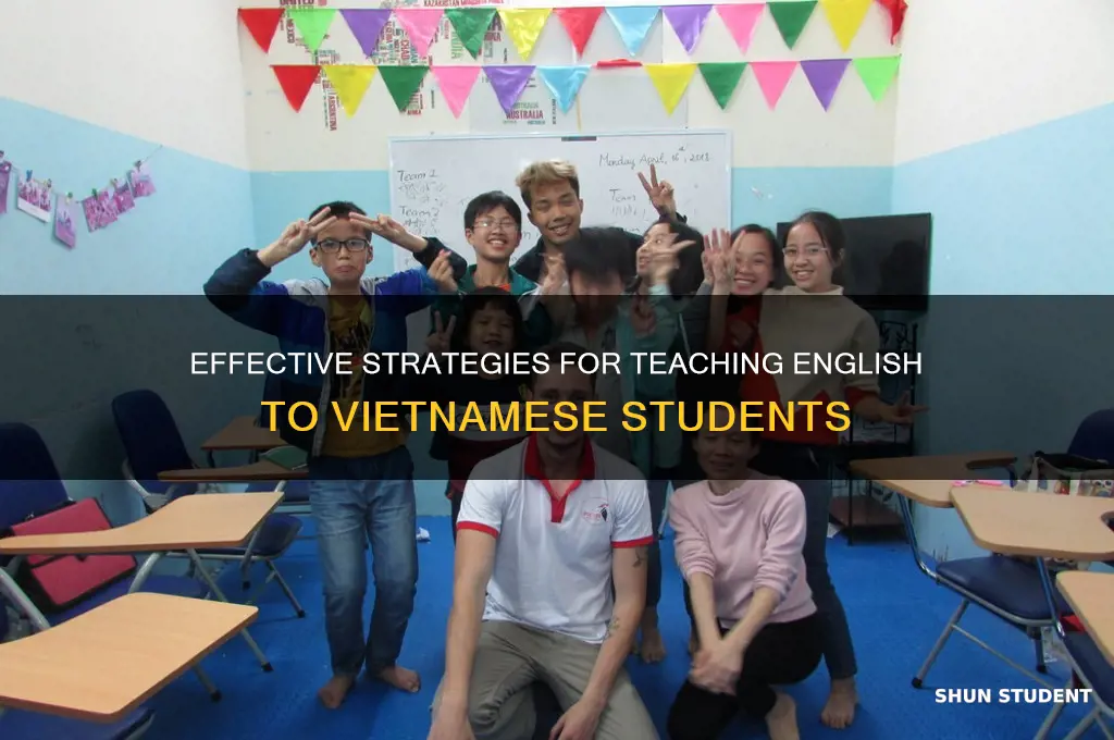 how to teach english to vietnamese students