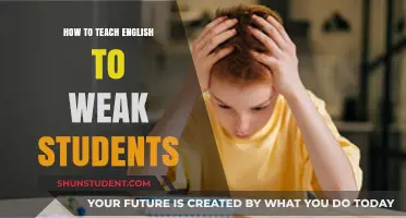 Empowering Struggling Learners: Effective Strategies for Teaching English