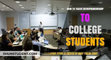 Empowering Future Innovators: Teaching Entrepreneurship to College Students