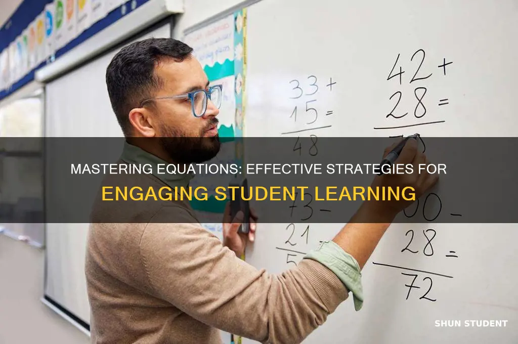 how to teach equations to students