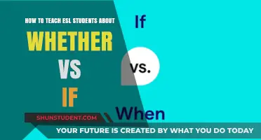 Mastering 'Whether vs. If': Effective ESL Teaching Strategies for Clarity