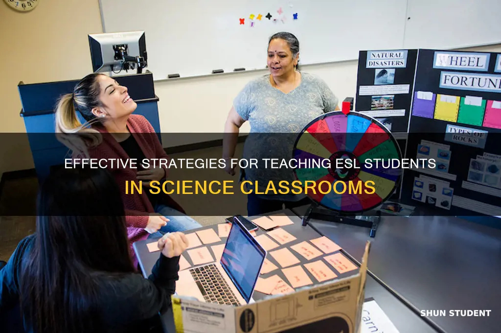 how to teach esl students in science