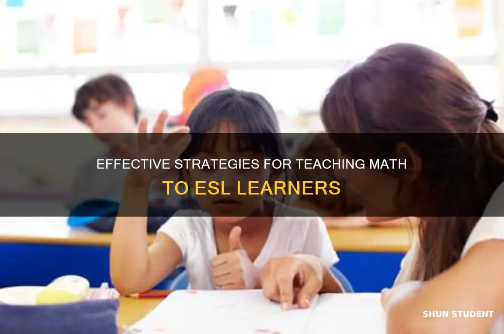 how to teach esl students math