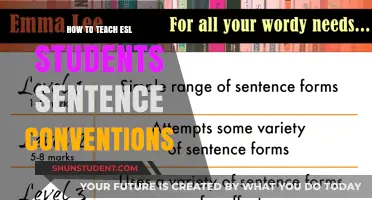 Mastering ESL Sentence Conventions: Effective Teaching Strategies for Clarity