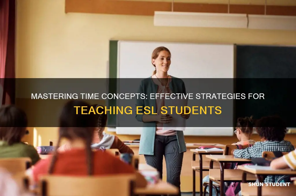 how to teach esl students time