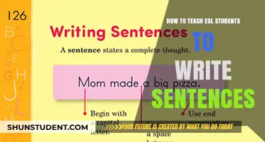 Effective Strategies for Teaching ESL Students Sentence Writing Skills