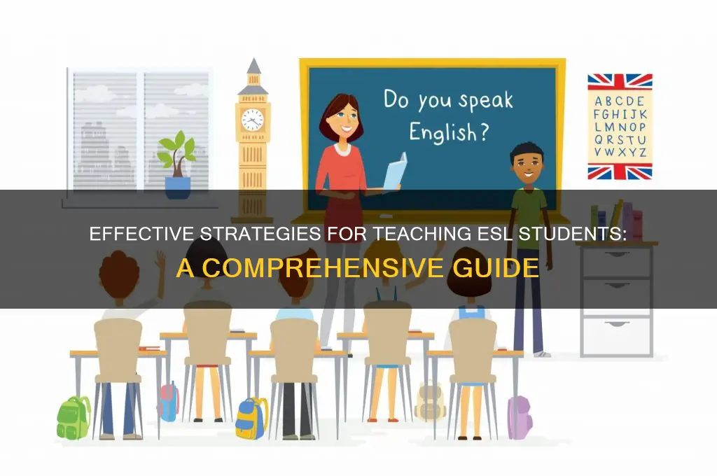 how to teach esl students
