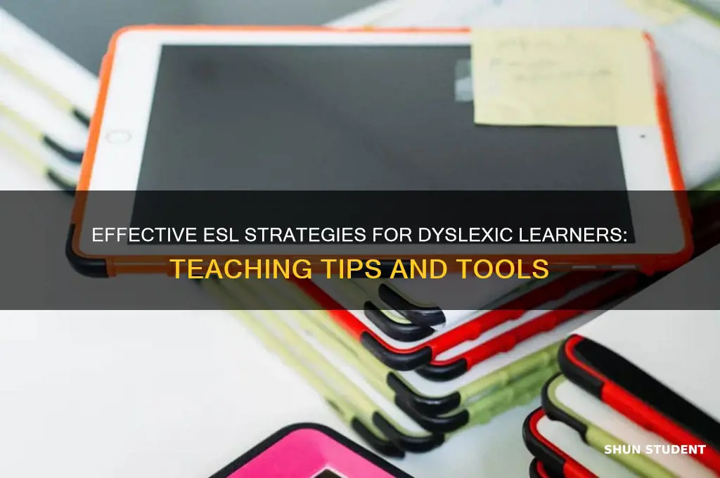 how to teach esl to dyslexic students