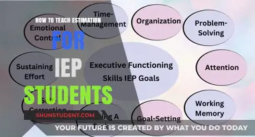 Effective Estimation Strategies for IEP Students: A Teacher's Guide