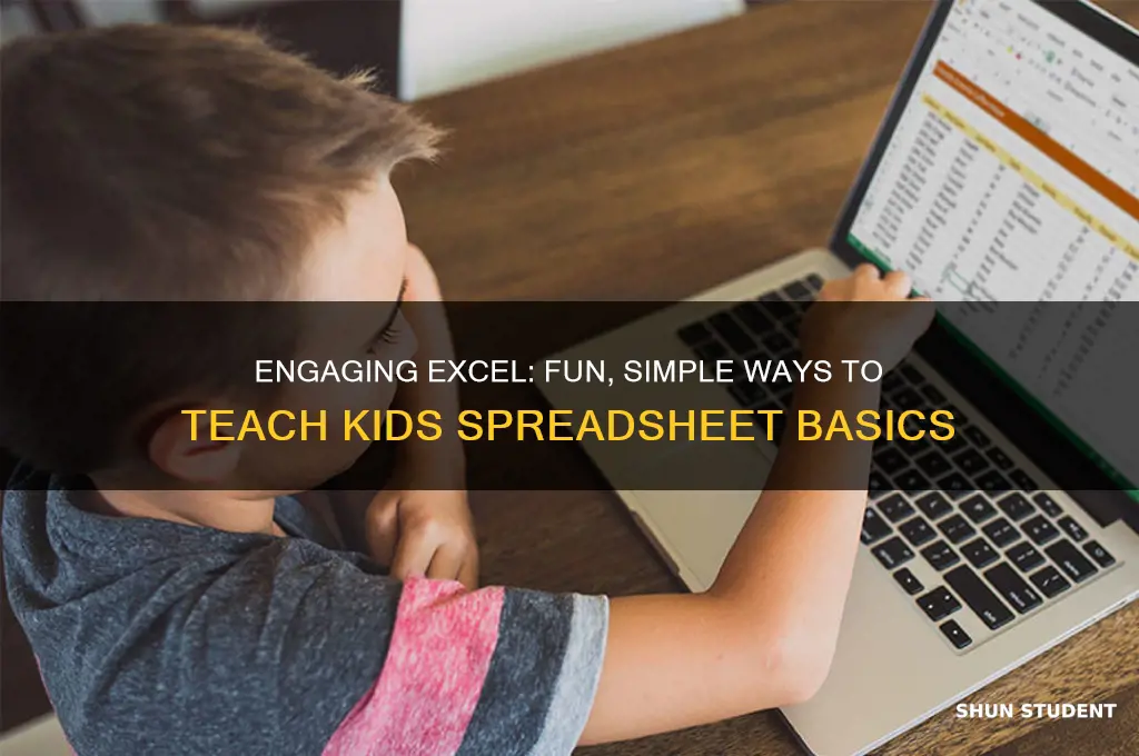 how to teach excel to elementary students