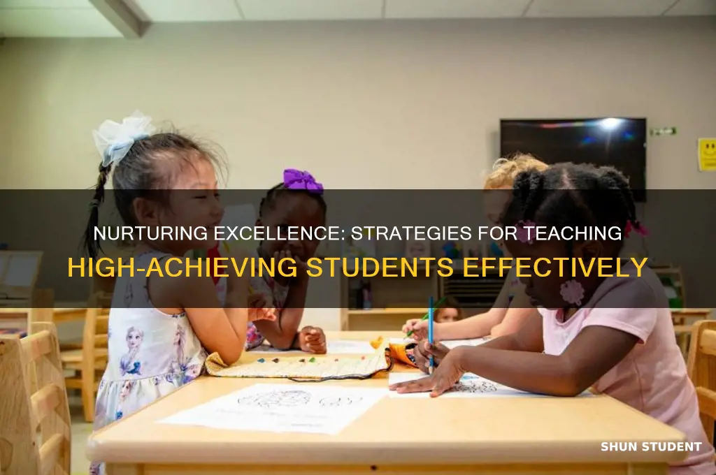 how to teach excelled students