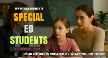 Teaching Fairness: Strategies for Special Education Classrooms