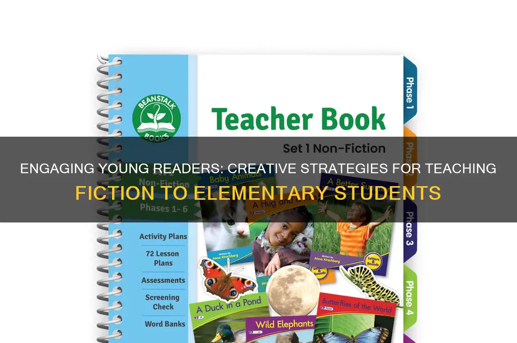 how to teach fiction text to elementary students
