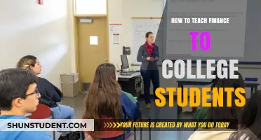 Empowering College Students: Practical Strategies for Teaching Finance Effectively