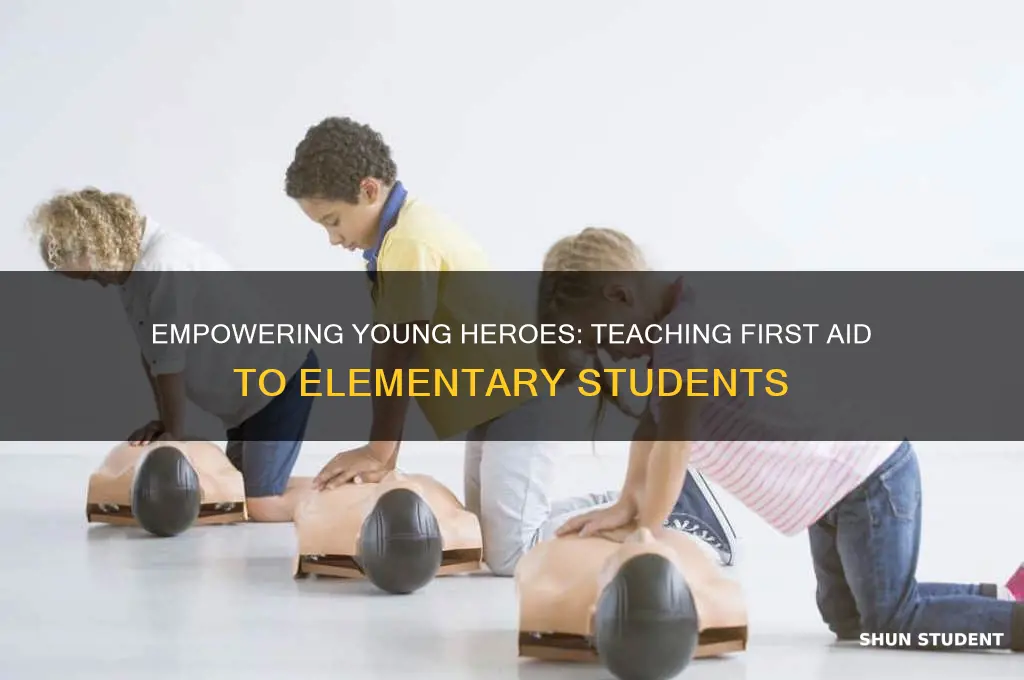 how to teach first aid to elementary students
