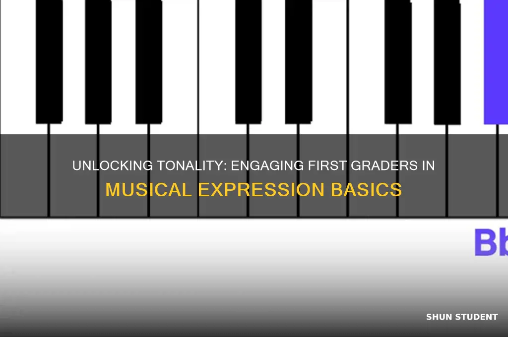 how to teach first grade students about tonality