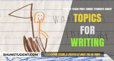 Engaging First Graders: Creative Strategies for Teaching Writing Topics