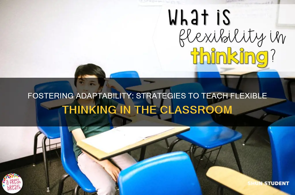 how to teach flexible thinking to students during class