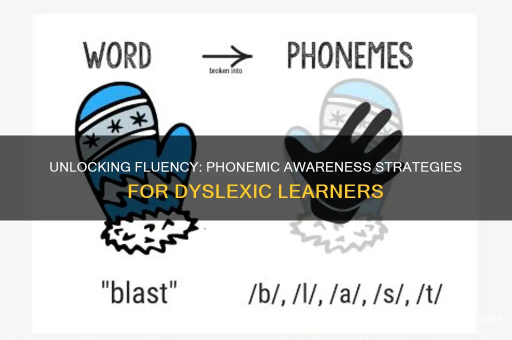how to teach fluency phonemic awareness to a dyslexic student