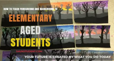 Teaching Foreground & Background Concepts to Young Learners Made Easy