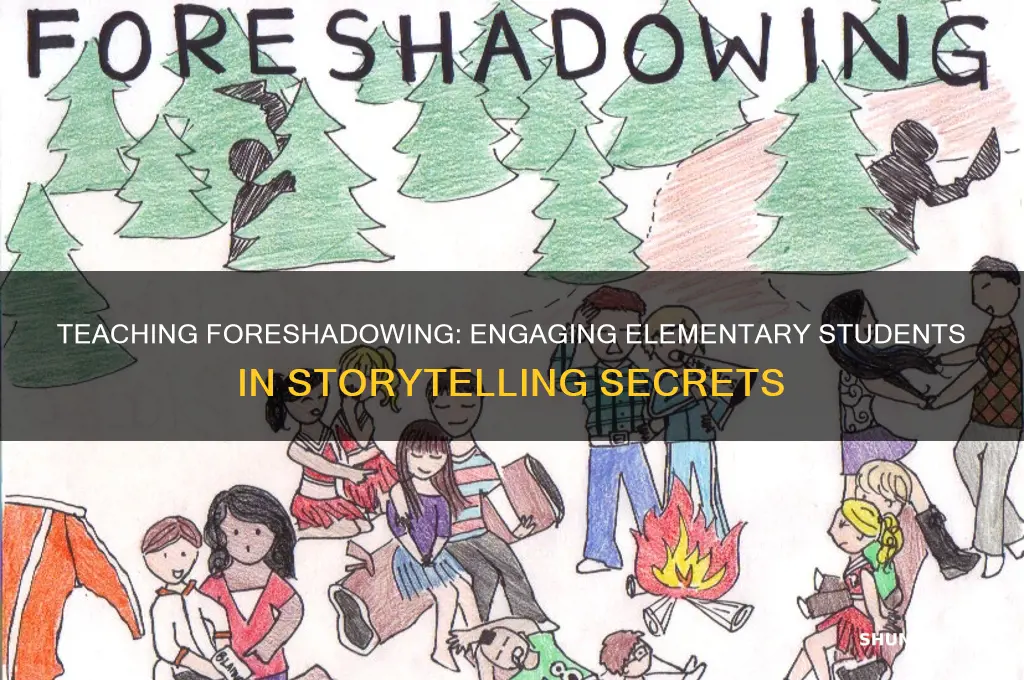 how to teach foreshadowing to elementary students