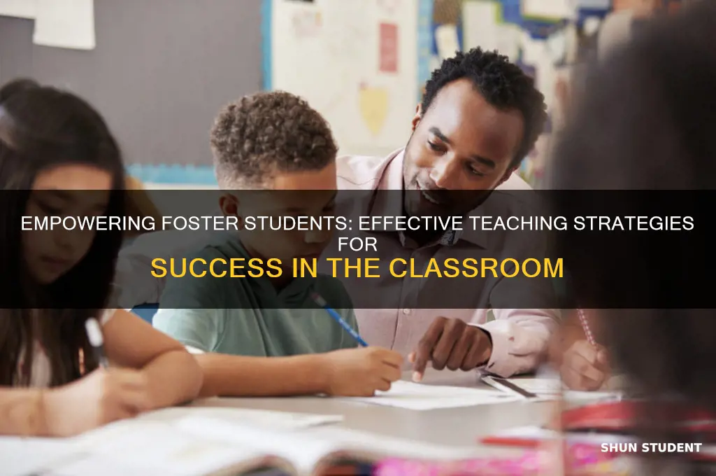 how to teach foster students