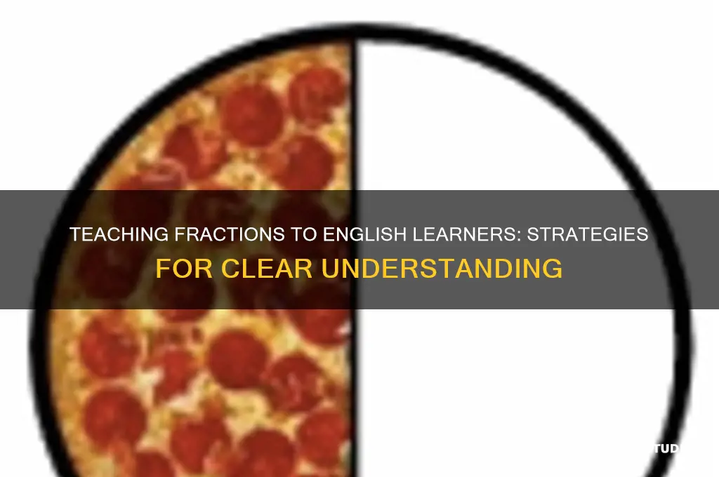 how to teach fraction to english learner students