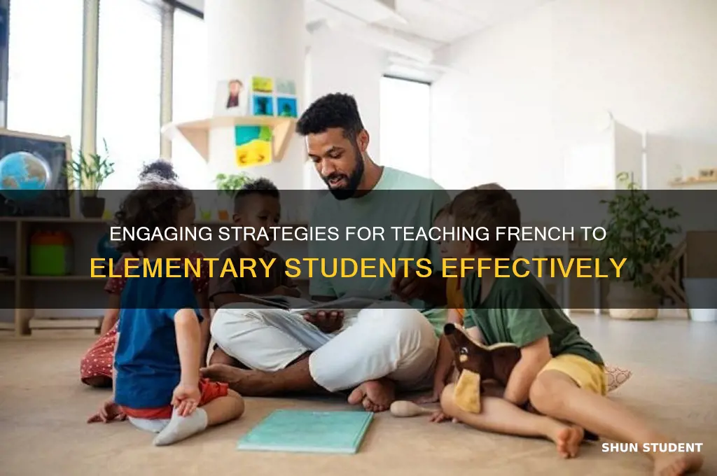 how to teach french to elementary students