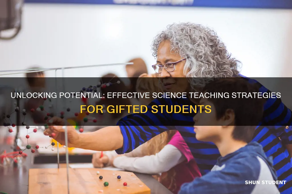 how to teach gifted students science