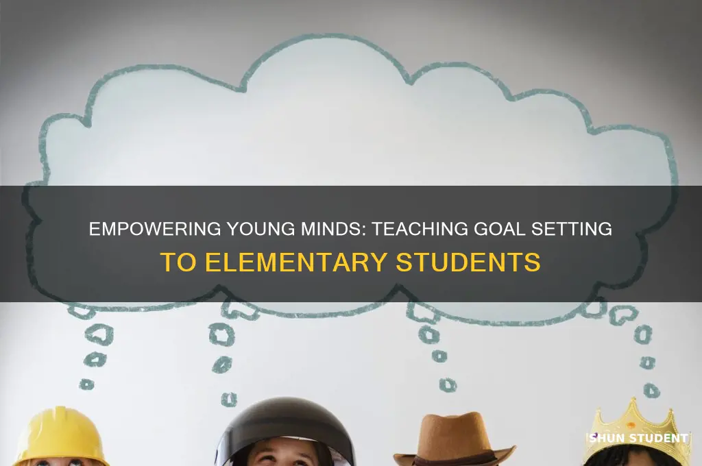 how to teach goal setting to elementary students