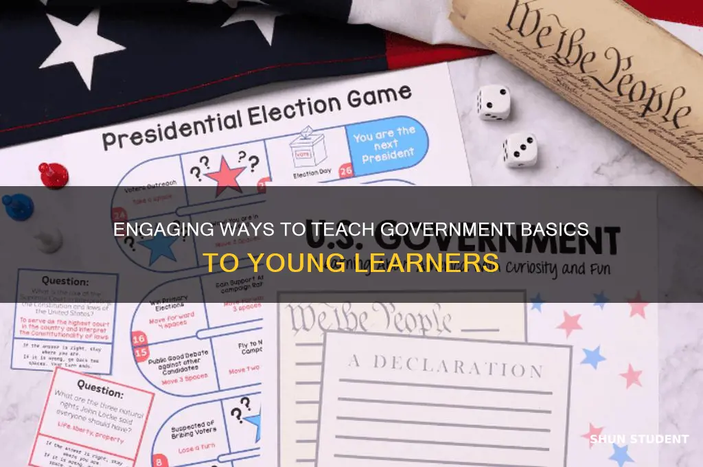 how to teach government to elementary students